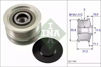 WILMINK GROUP wg1253689 -  Механизм свободного хода генератора